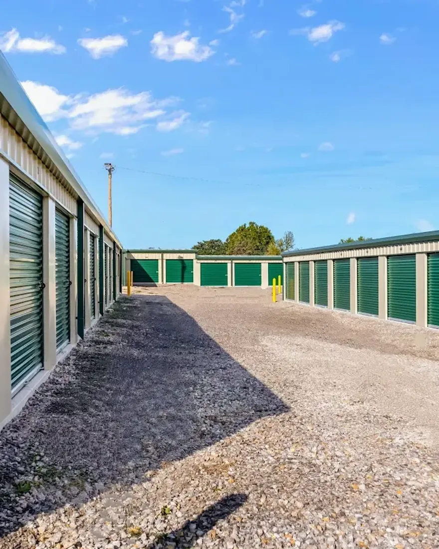 Drive aisle at Labette County Storage in Parsons, KS