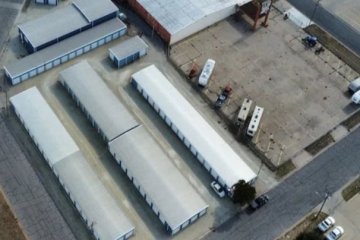 Reno County Storage South aerial view