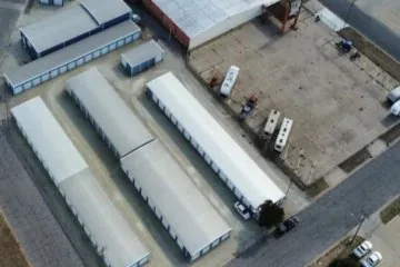 Reno County Storage South aerial view